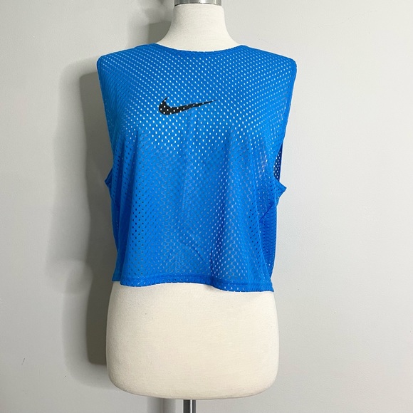 NIKE Unisex Sleeveless Mesh Football Soccer Bib Training Practice Jersey - Picture 1 of 6